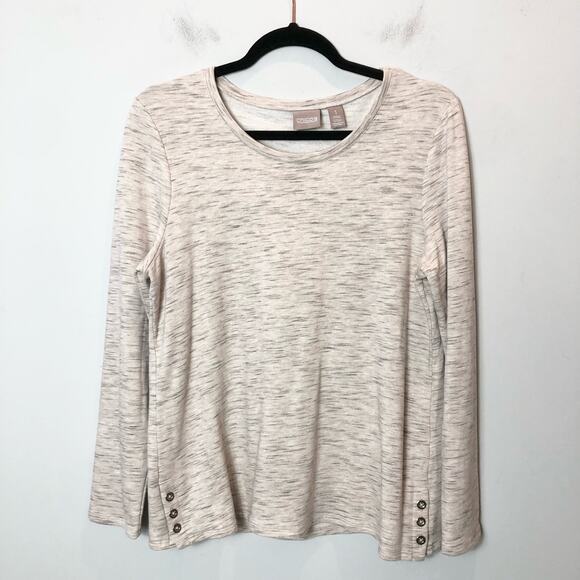 Chicos Wheat Top - Picture 1 of 5